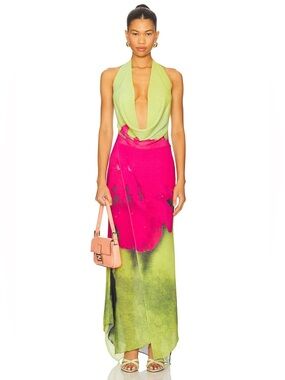 chinese dress ladies Aja Strapless Maxi Dress -Pre Order – House of Aama